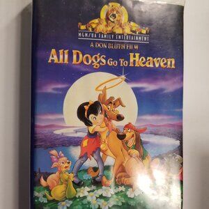 All Dogs Go To Heaven (1989) VHS